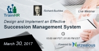 Design and Implement an Effective Succession Management System